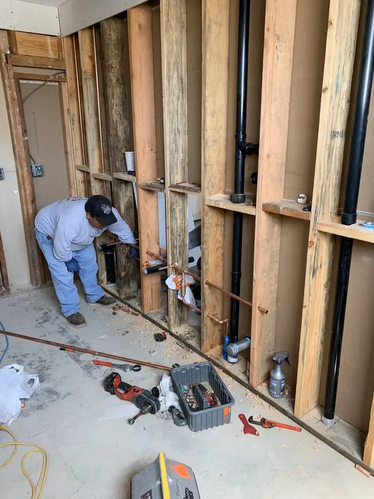 Commercial rough-in plumbing for Trenchless Sewer Repair in Parsonville